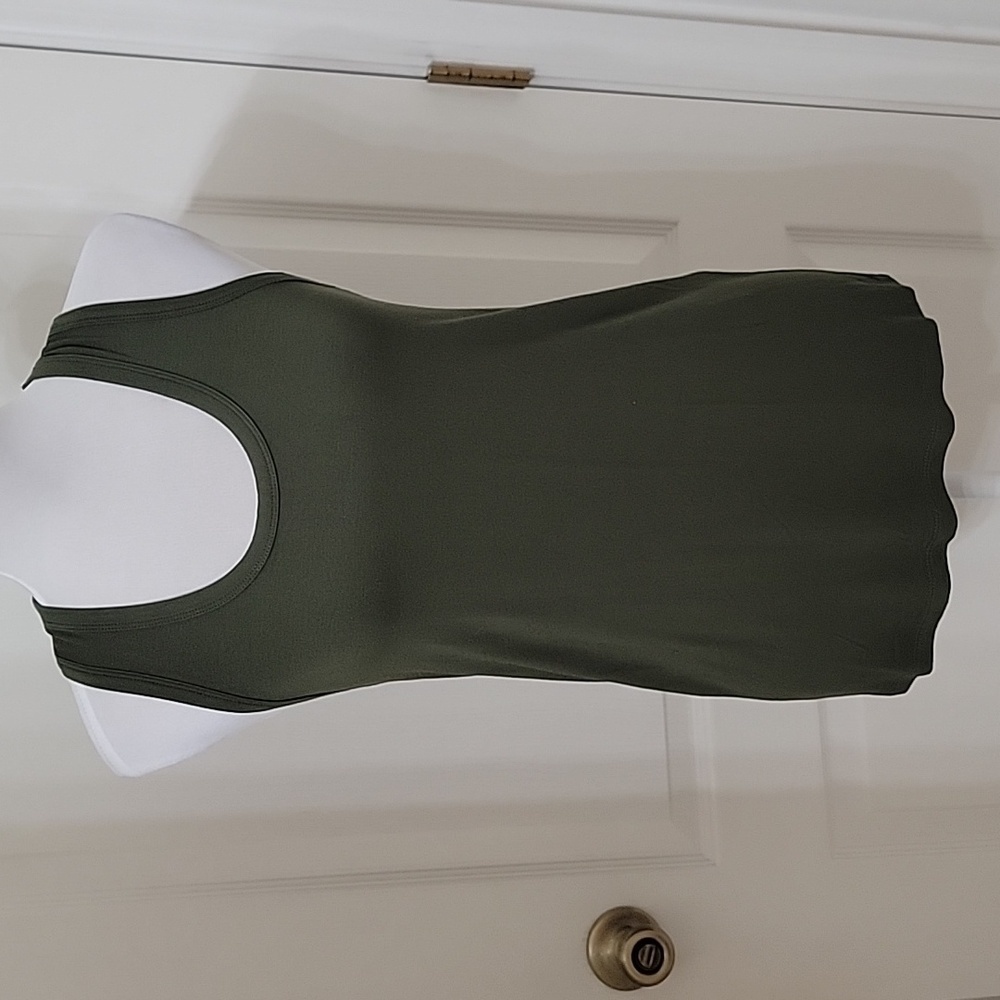 Daily Ritual Size S Olive Green Sleeveless Tank Top, Excellent Condition